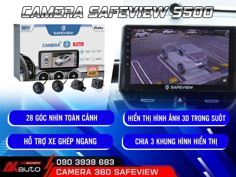 Ảnh thật tế Camera 360 Safeview S500