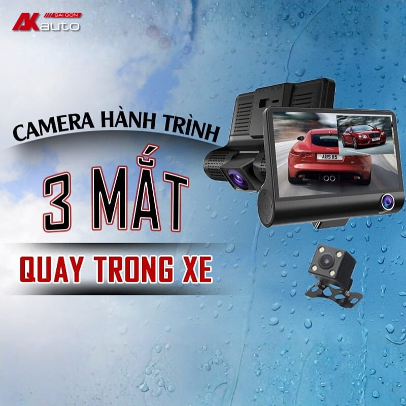 Camera hành trình 3 mắt