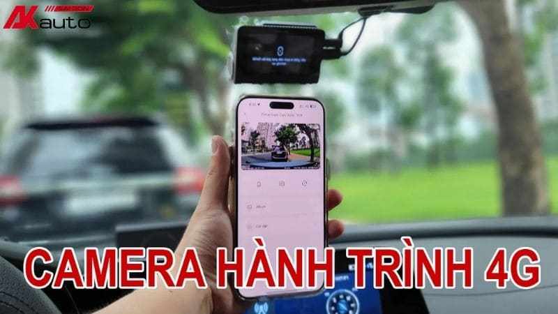 Thiết bị tích hợp khe sim 4G để chủ xe lắp sim