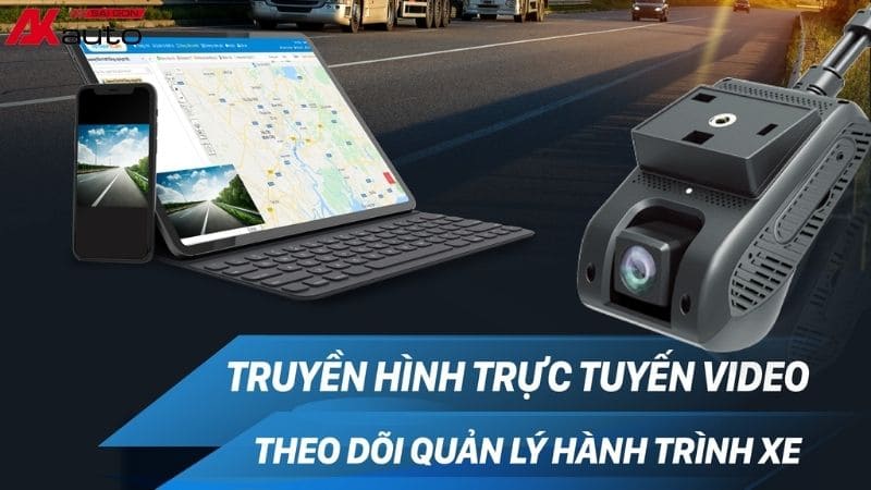 Camera hành trình VietMap VM200 hỗ trợ giám sát online