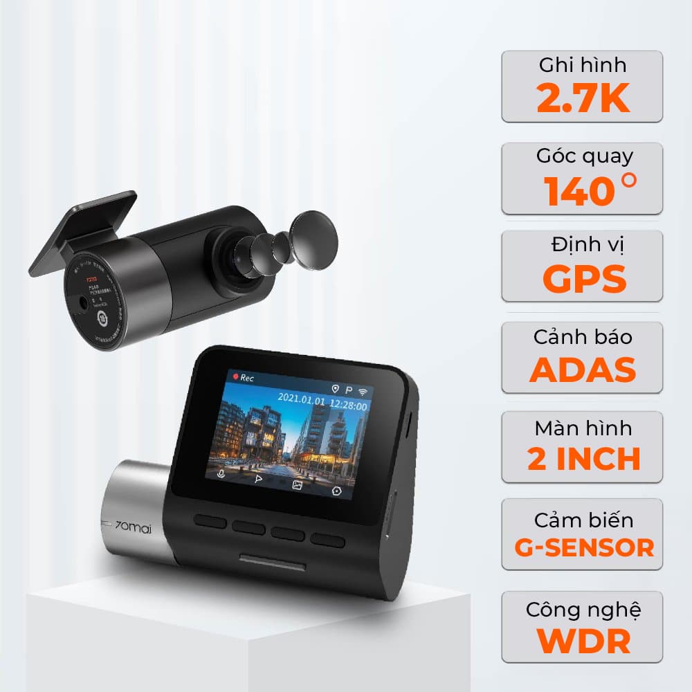 Các dòng camera hành trình 70mai trang bị tiện ích và tính năng vượt trội