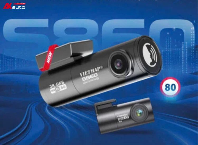 Camera hành trình có cảnh báo tốc độ Vietmap S860