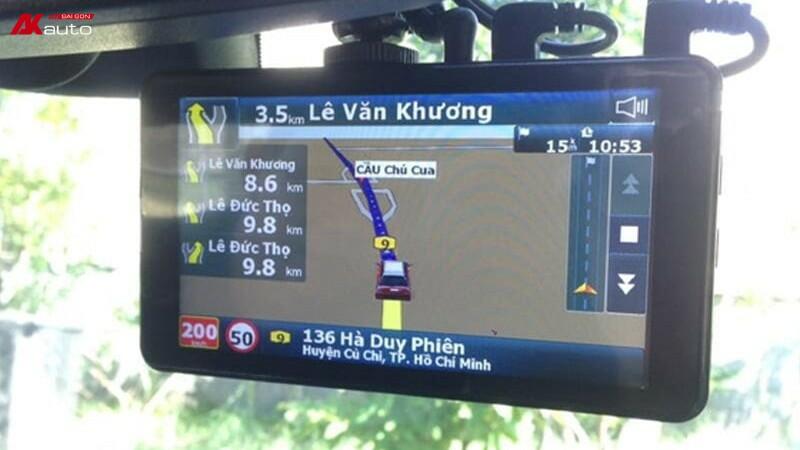 Camera hành trình dẫn đường thông minh, tiện lợi