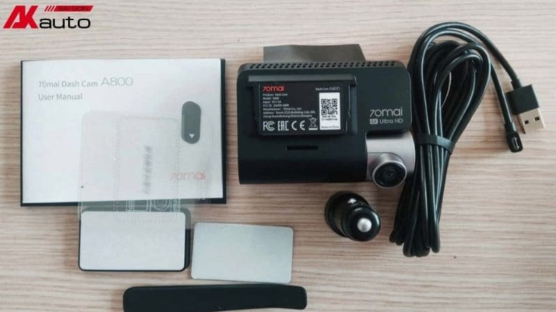 Camera 70mai A800S tích hợp tính năng định vị GPS