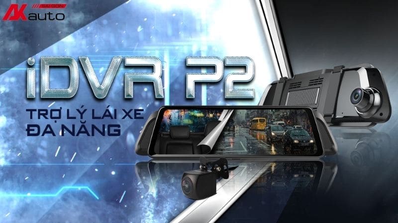 iDVR P2 là dòng camera hành trình Vietmap có định vị được nhiều người ưa chuộng