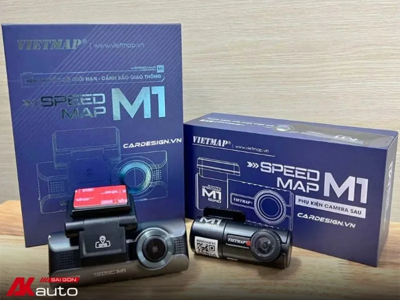 7+ Camera hành trình góc rộng SIÊU NÉT - CHẤT LƯỢNG nhất 2 Camera hành trình ô tô góc rộng SpeedMap M1