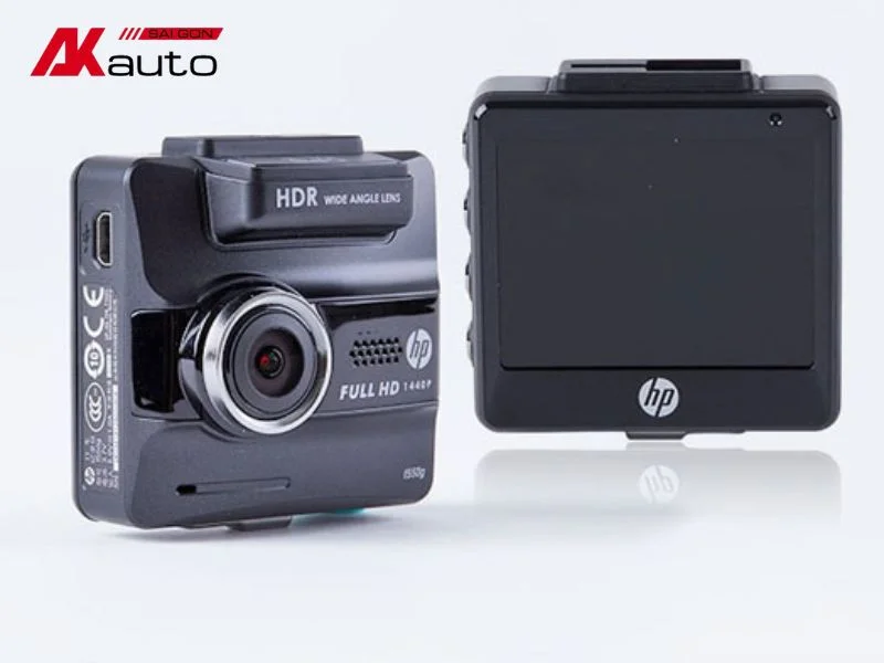 Top 3+ camera hành trình HP tốt nhất dành riêng cho xế yêu 5 Camera hành trình HP tốt nhất F550G thiết kế