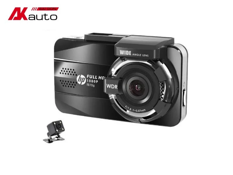 Top 3+ camera hành trình HP tốt nhất dành riêng cho xế yêu 7 Camera hành trình HP tốt nhất F870G thiết kế
