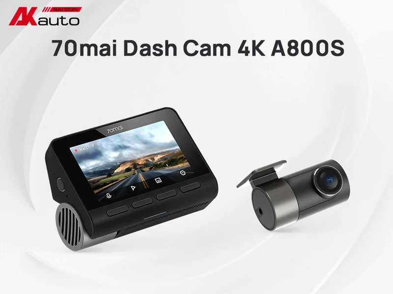 TOP Camera hành trình Trước Sau tốt nhất cho ô tô || Đánh giá Ưu - Nhược điểm 12 70mai A800S hỗ trợ ghi hình kép trước sau