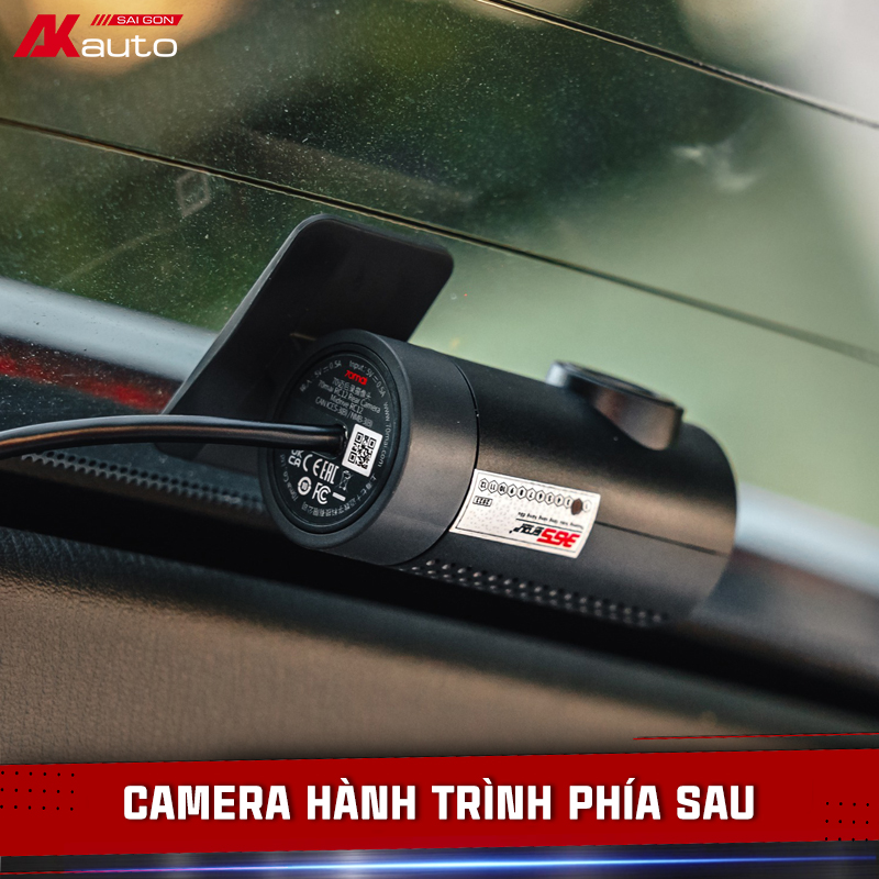 Camera hành trình phía sau