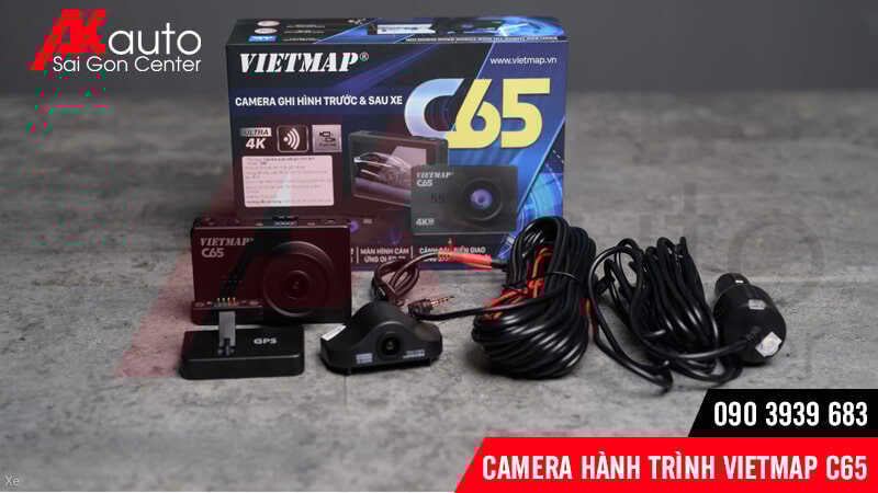 Bộ sản phẩm camera hành trình ô tô