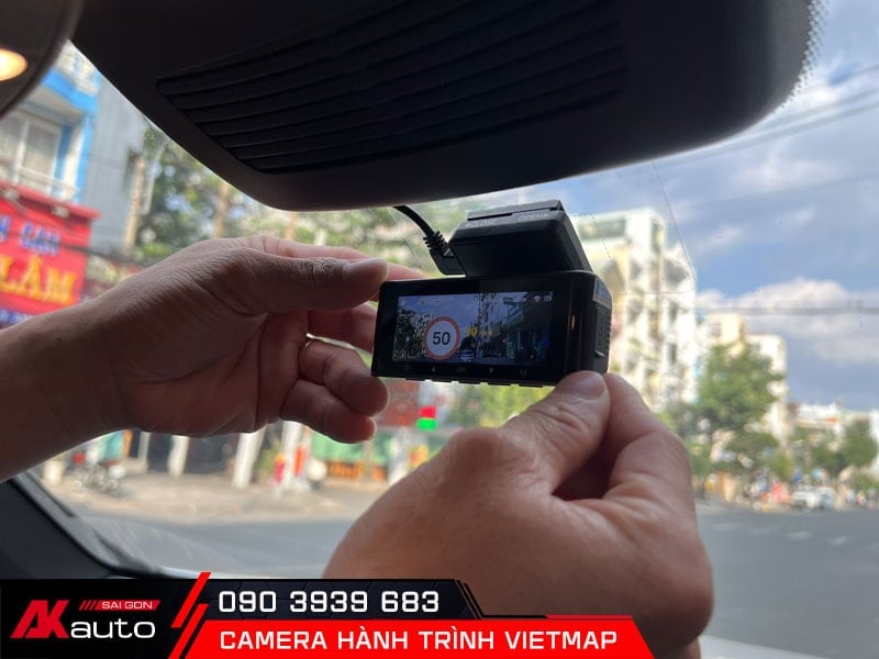 Lưu ý khi lắp đặt camera hành trình Vietmap