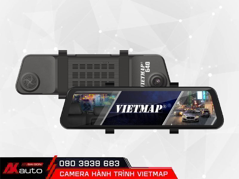 Camera hành trình gương tràn viền Vietmap G40