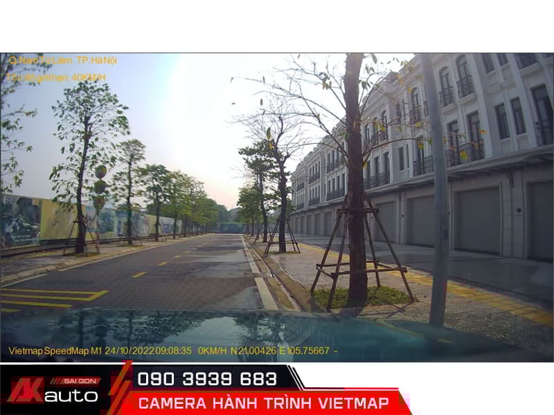 Camera hành trình Vietmap ghi hình góc rộng