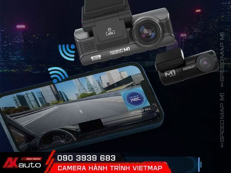 Camera hành trình Vietmap trích xuất video nhanh chóng