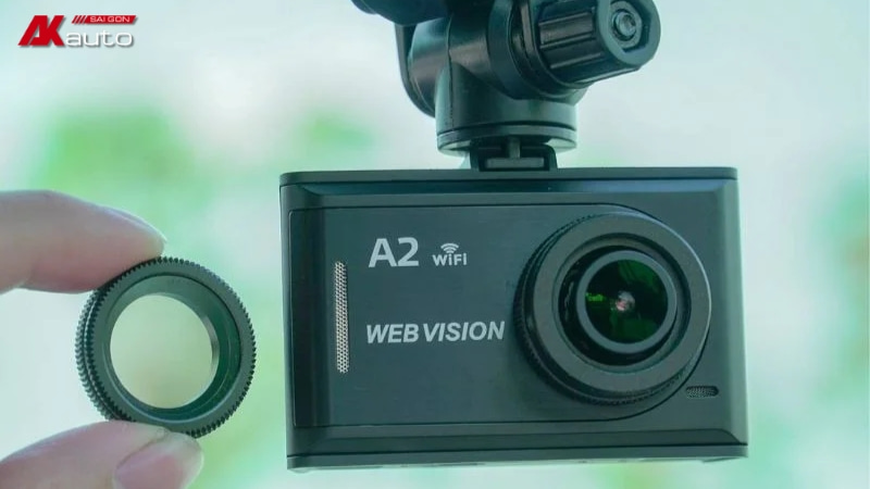 Camera Webvision A2 ghi hình sắc nét và kết nối Wifi tiện lợi