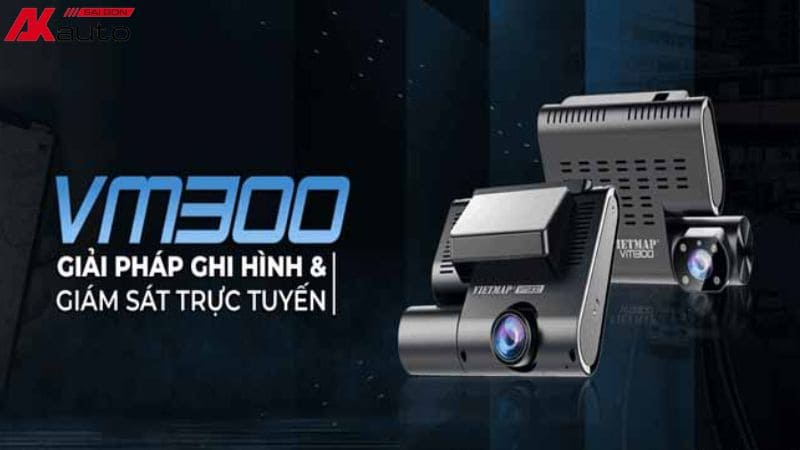 VM300 là camera giám sát hành trình trực tuyến quản lý từ xa