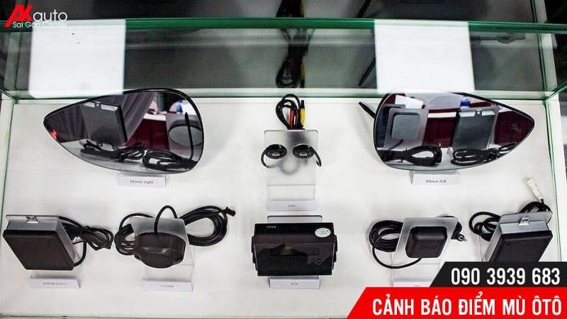 canh-bao-diem-mu-o-to-do-guong bộ cảnh báo điểm mù gương