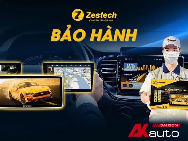 Chính sách bảo hành màn hình Zestech chính hãng