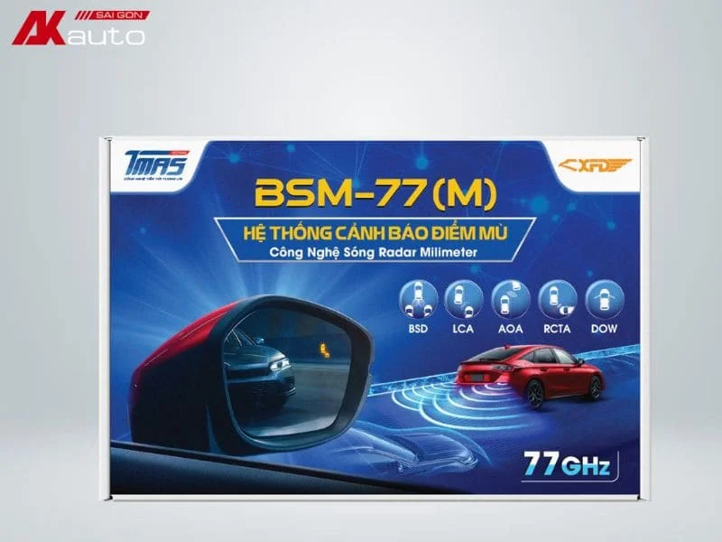 Có nên lắp cảnh báo điểm mù cho ô tô không? Lợi ích khi lắp đặt 4 Lắp đặt bộ cảnh báo điểm mù BSM-77 thương hiệu Tmas