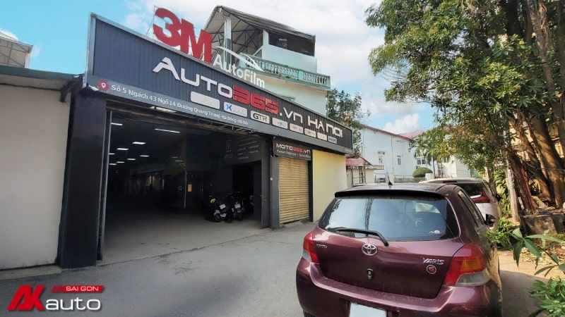 Dán phim cách nhiệt 3M tại Auto365 Hà Nội