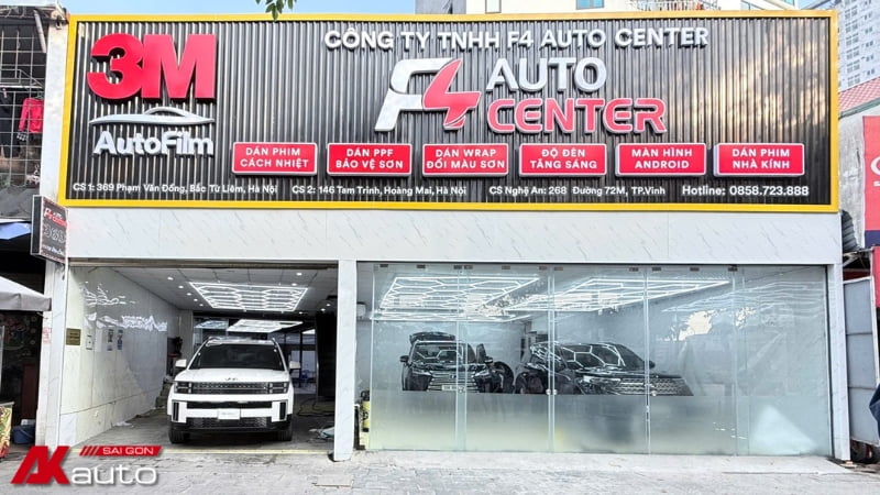 F4 Auto Center chuyên dán phim 3M tại Hà Nội