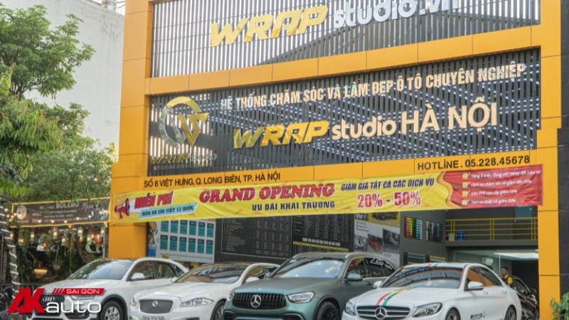 Wrap Studio tại Hà Nội chuyên dán phim cách nhiệt 3M