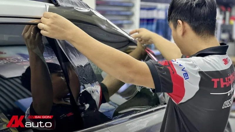 Thành Tài Auto tại Đà Nẵng dán phim cách nhiệt 3M uy tín