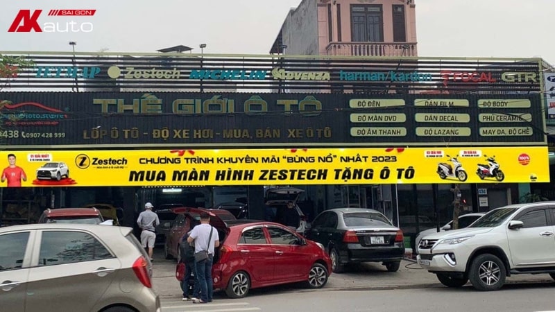 Đại lý dán phim cách nhiệt 3M - Thế giới ô tô