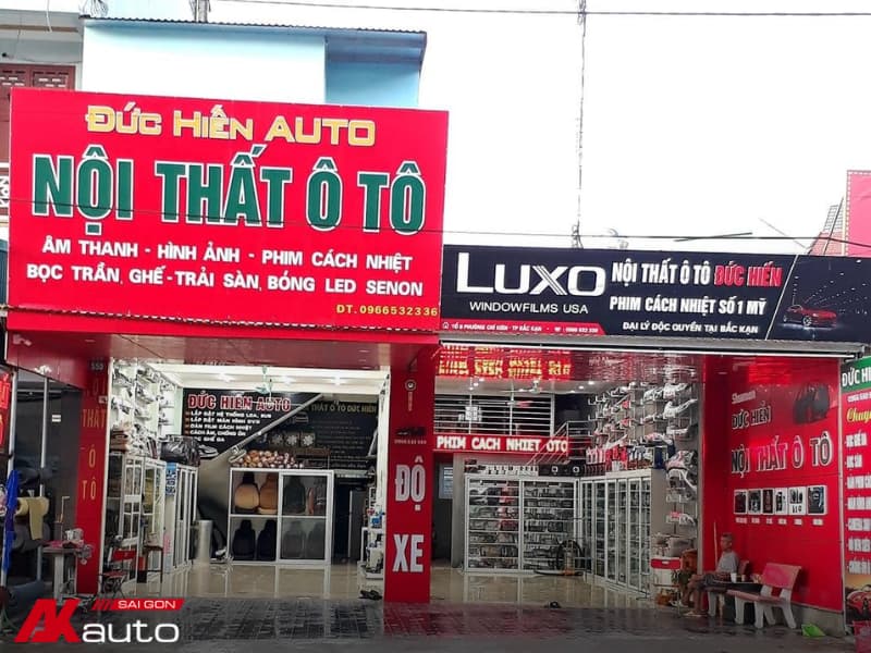 Đức Hiến Auto chuyên dán phim cách nhiệt tại Bắc Kạn