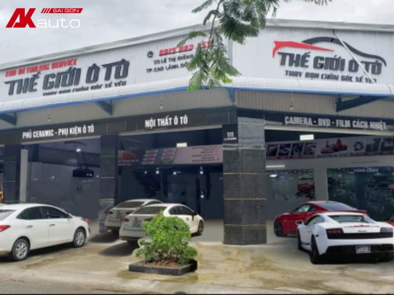 Tổng hợp trung tâm dán phim cách nhiệt Đồng Tháp uy tín nhất 3 Thế Giới Auto