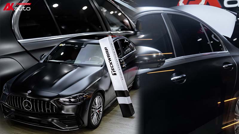 Hình ảnh xe sau khi thi công dán ppf teckwrap tại AKauto