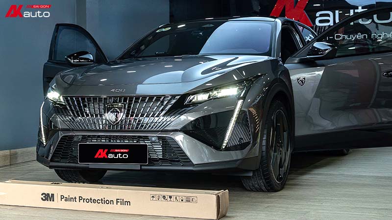 Dán ppf ô tô cho xe Peugrot tại AKauto