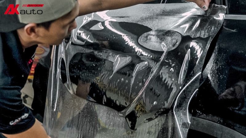 PPF tự phục hồi có khả năng phục hồi các vết xước nhẹ và trung bình