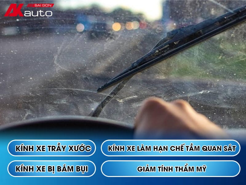Đánh bóng kính lái ô tô có lợi ích gì?