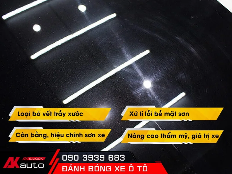 đánh bóng xe hơi có tác dụng gì?