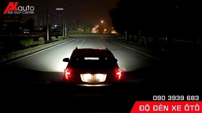 độ bi led pha ô tô