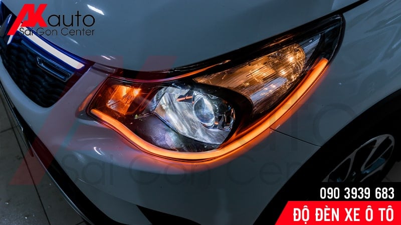 độ led mí ô tô