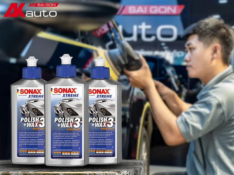 Dung dịch đánh bóng xe ô tô Sonax