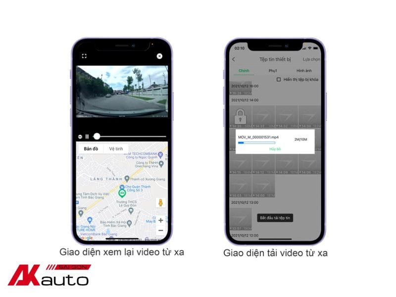 Hướng dẫn sử dụng camera hành trình Navicom xe lại lộ trình