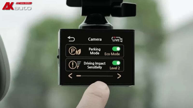 Hướng dẫn bật tắt tính năng ghi âm trên camera hành trình