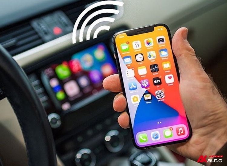 Kết nối điện thoại với màn hình ô tô qua Bluetooth