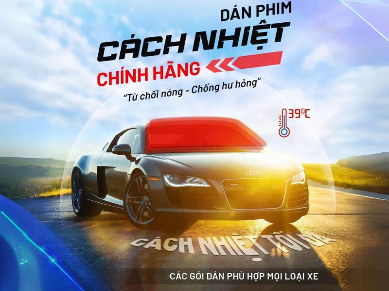 Chi phí đầu tư dán phim chống nắng Ntech