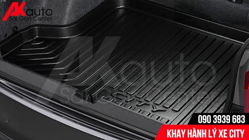 khay-hanh-ly-xe-city-bao-ve-1 lắp đặt lót cốp honda city cao cấp hcm