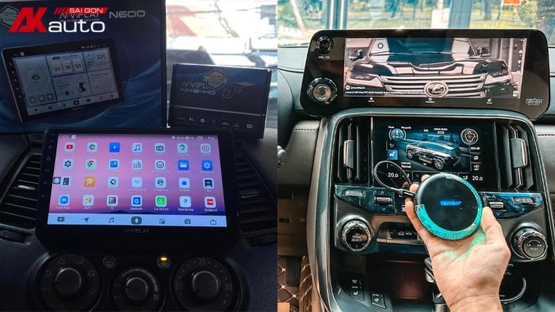 Nâng cấp màn hình Android và Android Box cho ô tô là 2 giải pháp được chủ xe lựa chọn nâng cấp màn zin