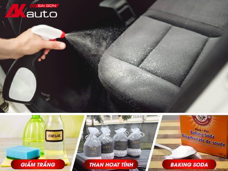 Khử mùi ô tô bằng các chất hấp thụ mùi