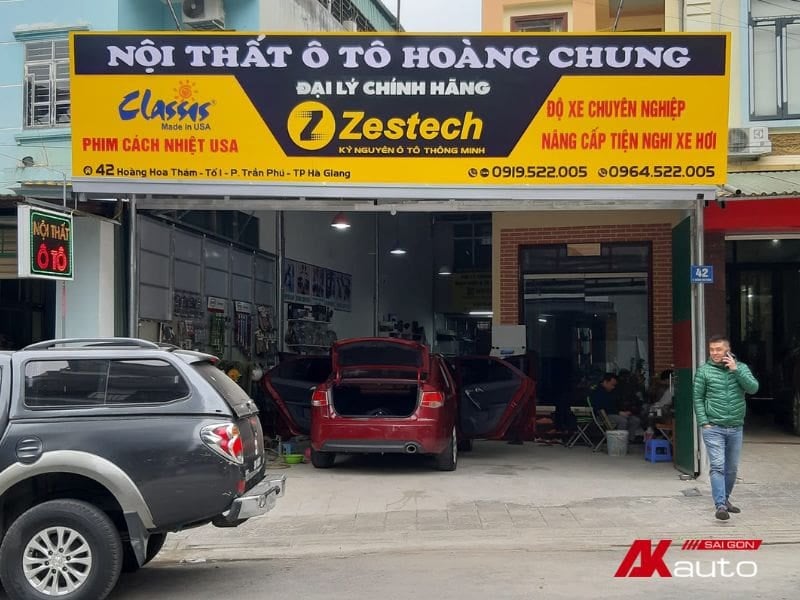 Top 4+ Cơ sở chuyên lắp camera hành trình Hà Giang GIÁ TỐT NHẤT 3 Lắp camera hành trình Hà Giang Hoàng Chung Auto