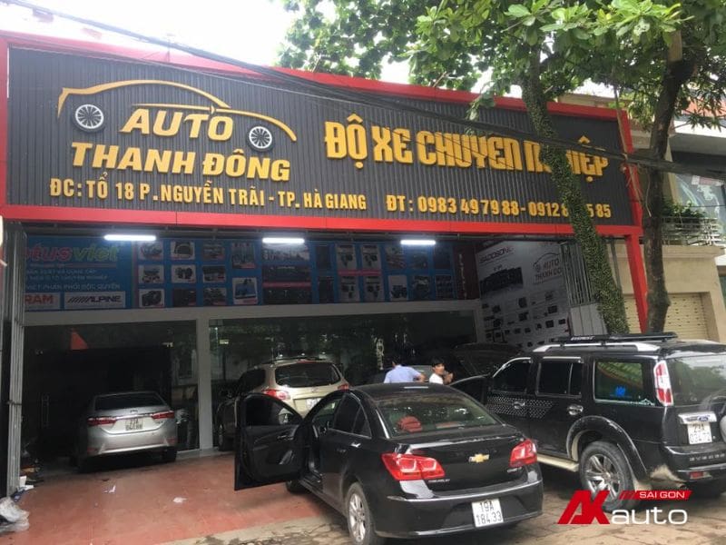 Top 4+ Cơ sở chuyên lắp camera hành trình Hà Giang GIÁ TỐT NHẤT 2 Lắp camera hành trình Hà Giang Thanh Đông Auto