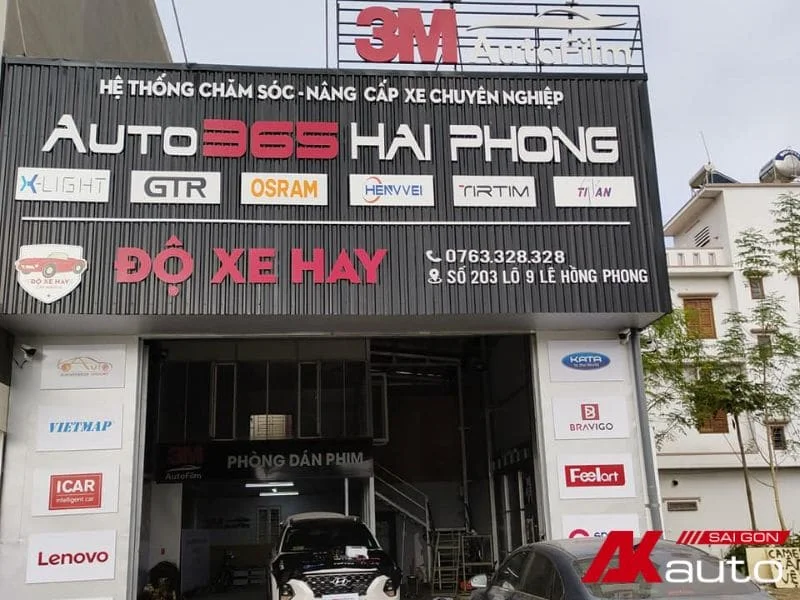 Top 4+ Trung tâm lắp camera hành trình Hải Phòng uy tín và chuyên tâm 4 Auto365 Hải Phòng - Phân phối lắp đặt camera hành trình ô tô tại Hải Phòng