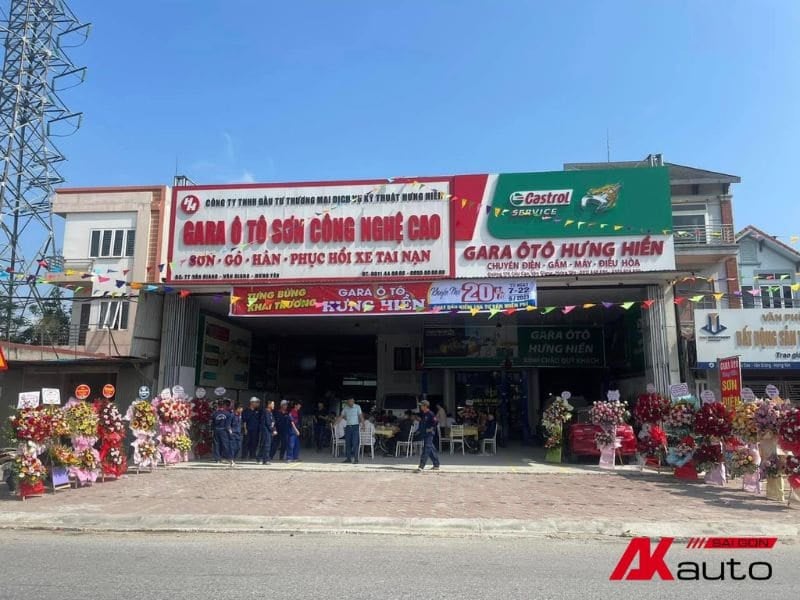 Top 4+ trung tâm lắp camera hành trình ô tô Hưng Yên uy tín 4 Lắp camera hành trình Hưng Yên Gara Ôtô Sơn Công Nghệ Cao Hưng Hiền